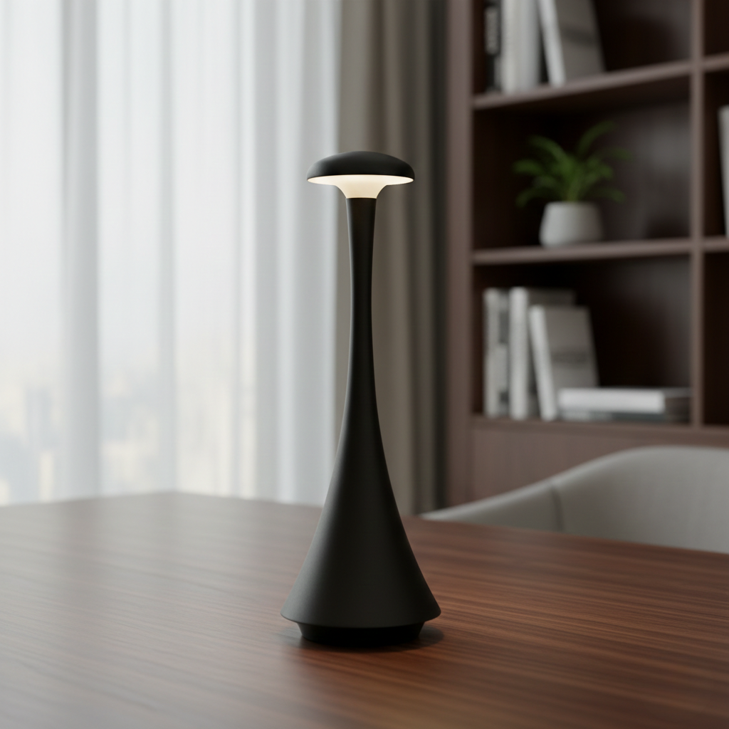 Modern Dimbar Stämningslampa med USB-C Uppladdningsbart Batteri